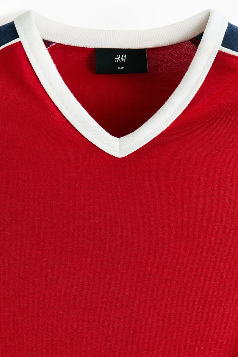 H&M  Slim Fit T-shirt for Men | Best Price UAE