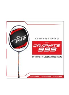 Apacs Graphite 999 Unstrung Badminton Racquet | 30 LBS, Nano Tec Frame | ‎One Size | Graphite Material | Grip size : 3 1/4 inches | Suitable For All  - Image 2