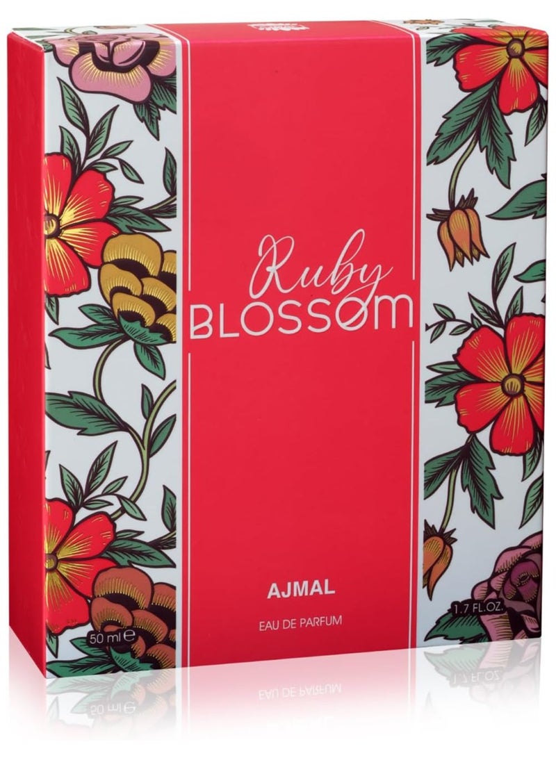 Ajmal Ruby Blossom Eau De Parfum For Women - 50 ML - Image 3