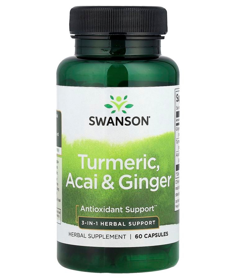 Turmeric Acai & Ginger 60 Capsules