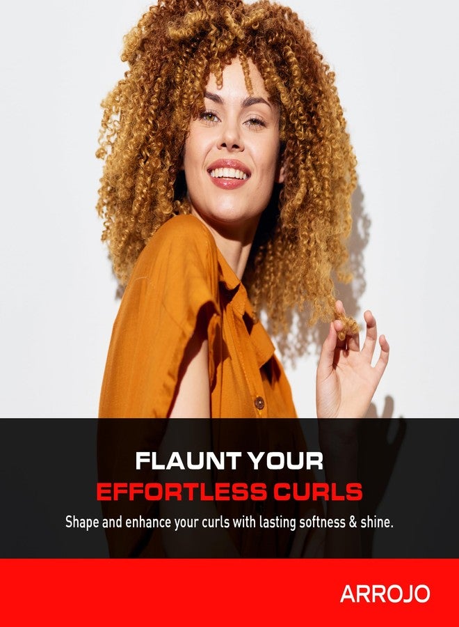 ARROJO Curl Enhancer - Curly Hair Gel for Soft, Fine Curls - Curl Gel w/ Amino Acids, Oat Proteins - Curl Enhancing Hair Products to Add Shapely Spring - Wavy & Curly Hair Products (5.1 oz) - Image 2
