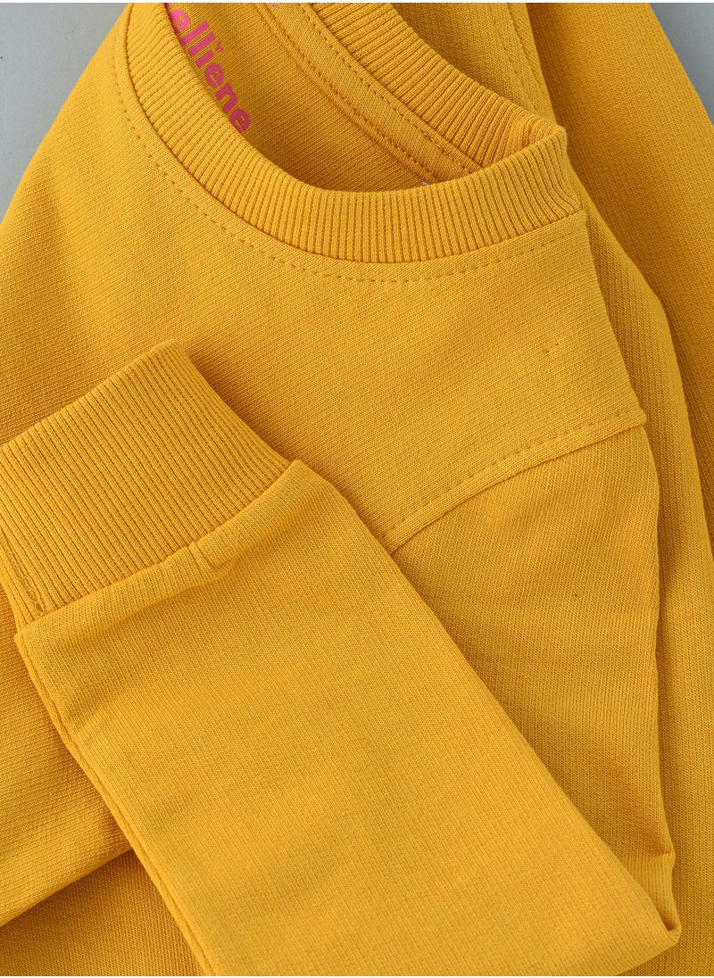 Jelliene Basic round neck sweat top  - Image 4