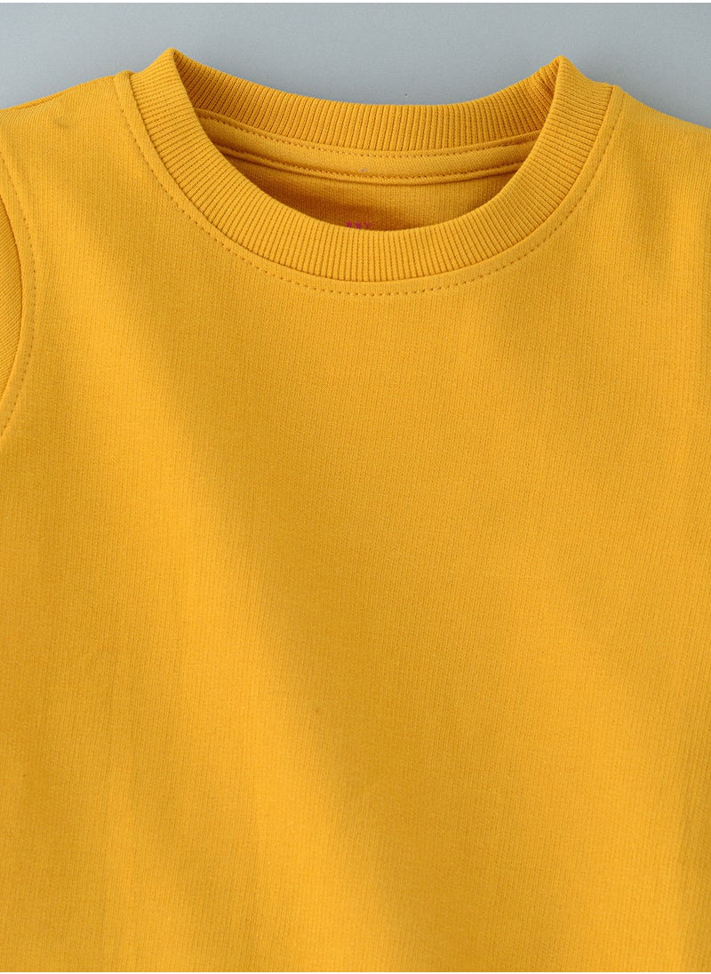 Jelliene Basic round neck sweat top  - Image 3