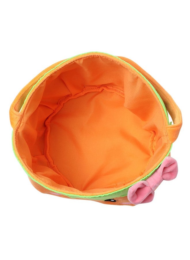 Trick Or Treat Bags, Candy Basket Tote For Kids, Tote Gift Bucket For  Party Favor Supplies (Pumpkin)  - Image 3