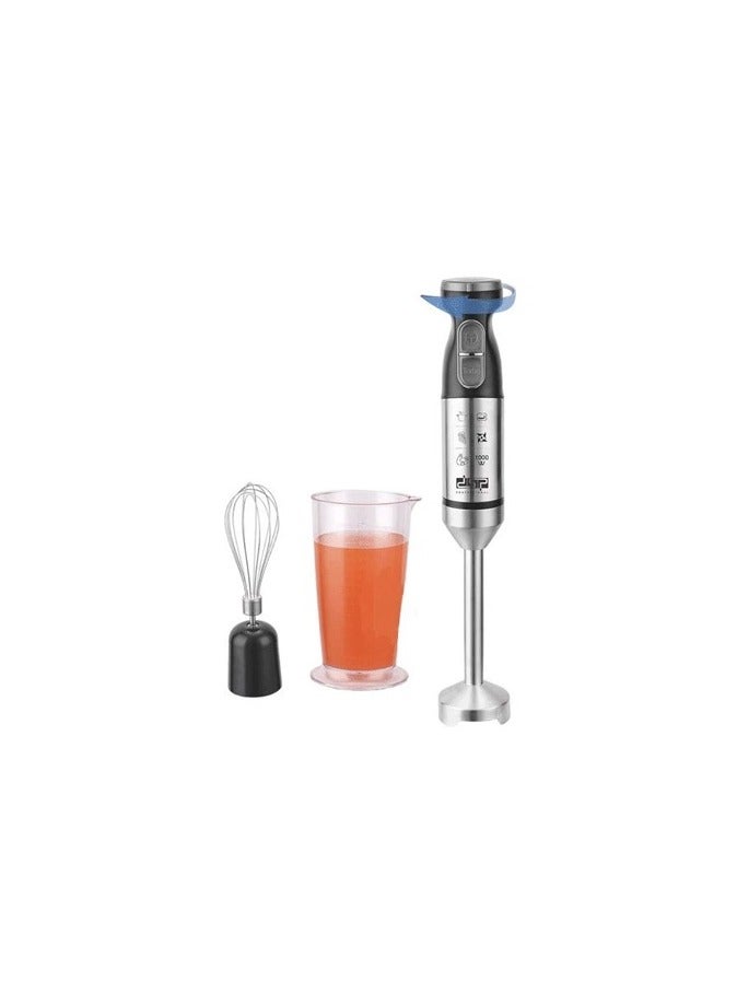 DSB DSP 3 in 1 Hand Blender Set, 1000W Full Copper Motor, Turbo Function, Variable Speed, Stainless Steel Body and Blades, Strong Stainless Steel Blades - Low Noise and Energy Saving- 1 Year Warranty - KM1146 - Image 1