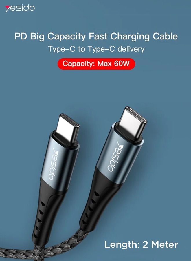 Yesido 60W Type-C to Type-C Cable - Image 2