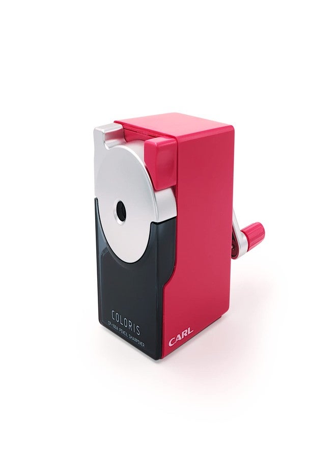 CARL, Coloris Pencil Sharpener, CP-100A-P, Pink - Image 1