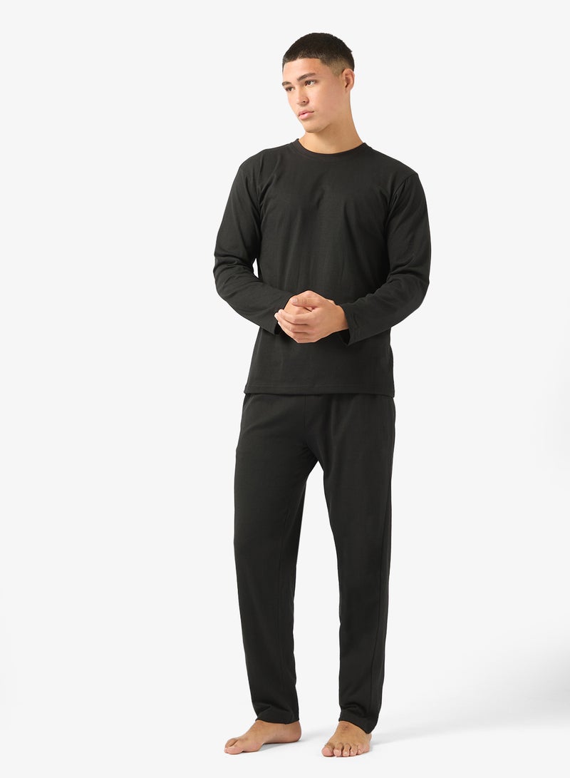 سفنتي فايف طقم بيجامة تي شيرت وبنطلون - Image 1