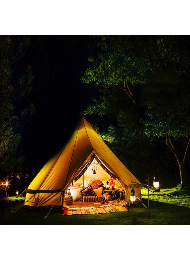 DENX DX3634 Solar Power System | Portable Solar Inverter with Battery | 18V 15W Solar Panel | Orange - Image 4