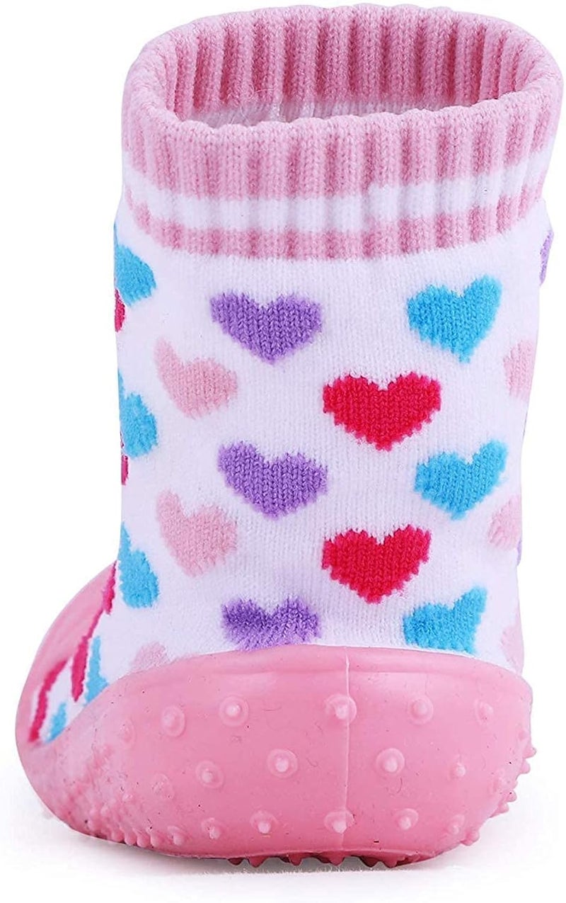 u-grow Baby Shoes Anti-Skid Breathable Soft & Comfortable Shoes (Euro SIZE-22) Pink - Image 3