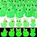 GGSTDDUP 50 Pcs Alien Ducks Toy Figures Mini Alien Resin Ducks Bulk Tiny Aliens Figurine Dress up Duck Toy for Party Favors Luminous Aliens - Image 2