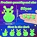 GGSTDDUP 50 Pcs Alien Ducks Toy Figures Mini Alien Resin Ducks Bulk Tiny Aliens Figurine Dress up Duck Toy for Party Favors Luminous Aliens - Image 4