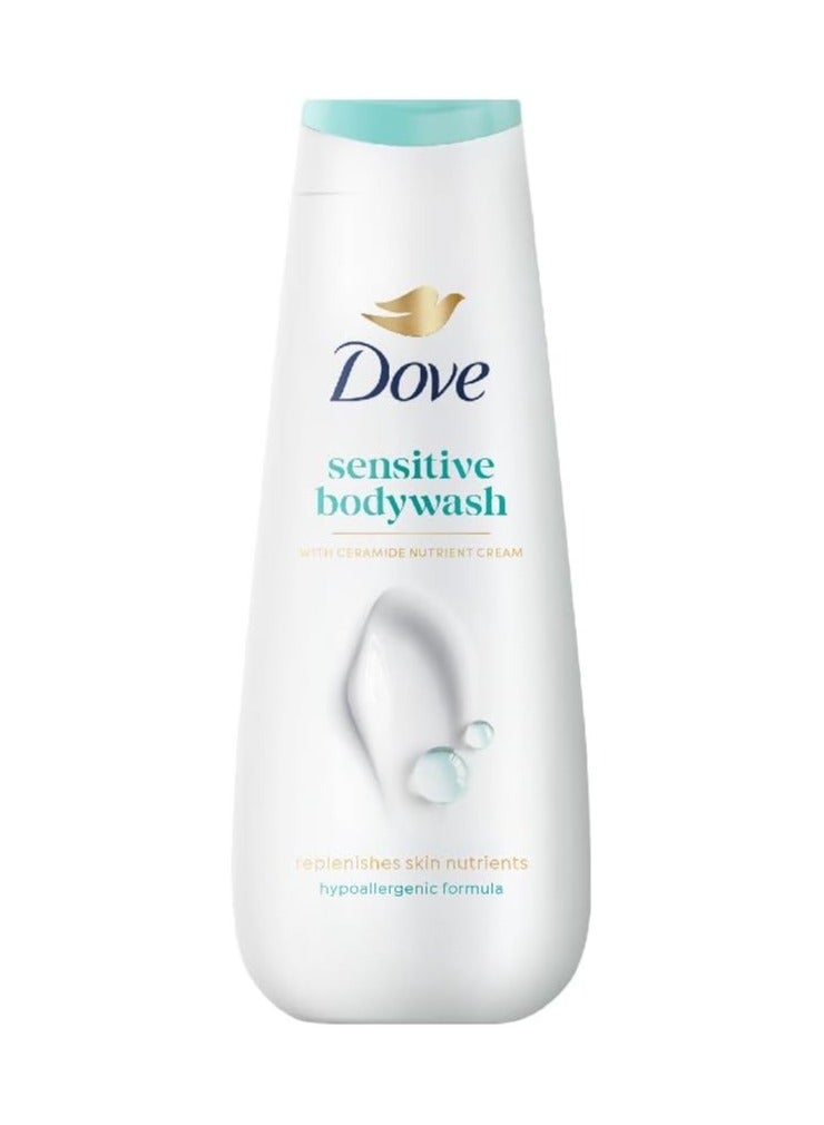 Dove Sensitive Care Bodywash with Triple Hydration Serum, 300ml
