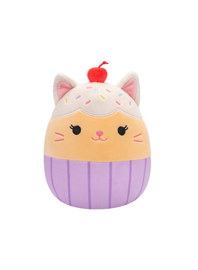 Squishmallows 7.5 inch Little Plush Kensington Vanilla Cupcake Cat  Officially Licensed Kellytoy Plush Toy Colorful Soft Gift for Kids Girls & Boys Washable Squishy Stuff Toy Multicolor All Age - Image 1