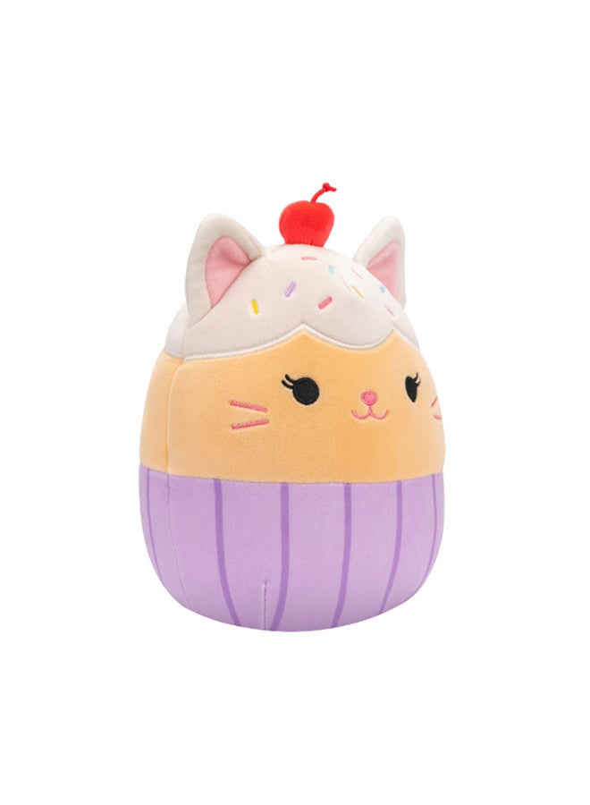 Squishmallows 7.5 inch Little Plush Kensington Vanilla Cupcake Cat  Officially Licensed Kellytoy Plush Toy Colorful Soft Gift for Kids Girls & Boys Washable Squishy Stuff Toy Multicolor All Age - Image 2