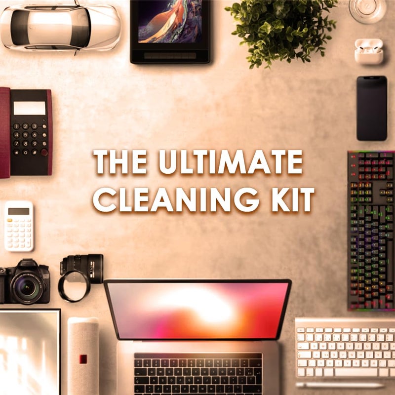 CLAW Q20 20-in-1 Multifunction Cleaning Kit for Phones, Tablets, Laptops, Gaming Keyboard, Earbuds, Cameras with Screen Cleaning Sterilization - Image 5