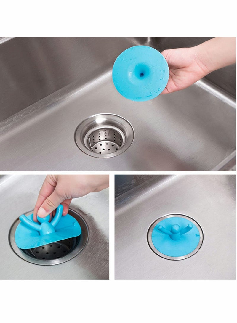 Universal Rubber Sink Stopper Set - 6 Pcs for Bathtubs, Showers, Wash Basins & Laundry Drains - Image 5