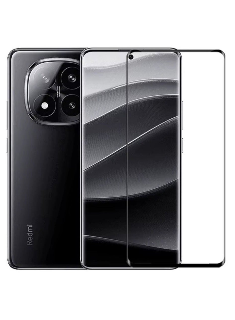 JOMILA Screen Protector for Xiaomi Redmi Note 14 Pro/14 Pro Plus/14 Pro+ Full Coverage Anti-Scratch High Transparency Anti-fingerprint Premium Tempered Glass Protector