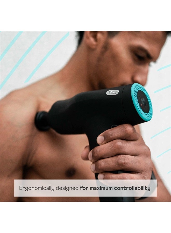 FLOW Professional Massage Gun Pro | Powerful Percussion Massager for Athletes and Physios | 7 Massage Heads | for Sport Recovery and Muscle Pain | Includes Travel Case | Professional-Grade - Image 5