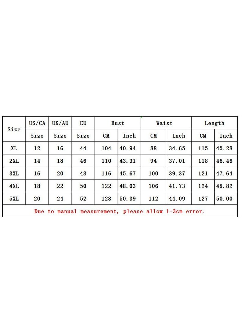 Loquat فستان نسائي مقاس كبير جديد للربيع بأكمام طويلة ورقبة على شكل حرف V باللون الأحمر - Image 4
