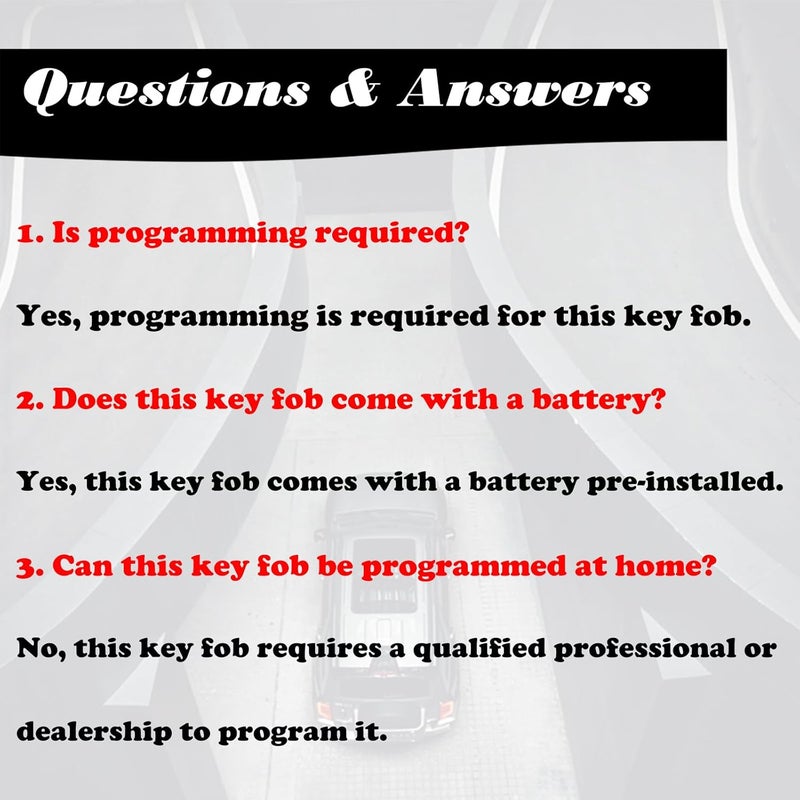 MechanMagic Key Fob Replacement for Cadillac Escalade 2015-2020 & Escalade ESV 2015-2020 - Image 2