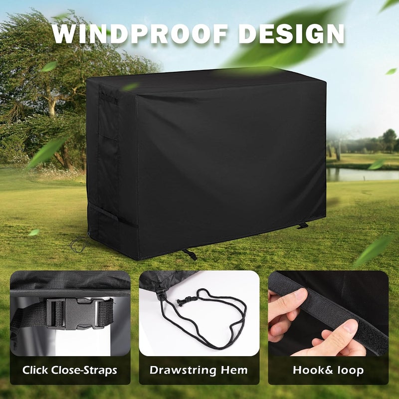 Starcrew Griddle Cover for Blackstone 1819 Griddle and Charcoal Combo, Grill Cover for Blackstone 17" Propane Griddle and Charcoal Grill Combo-Protective and Waterproof (Cover Only) - Image 5