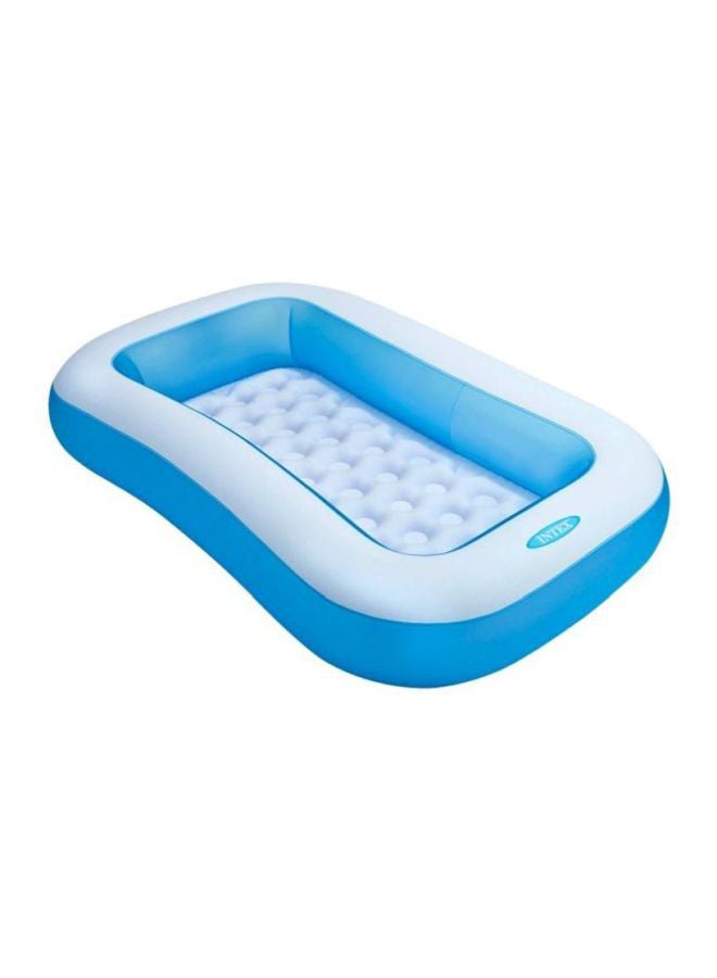 INTEX Aadoo Rubber Rectangular Pool Tub 65.5x39.5x11inch - Image 1