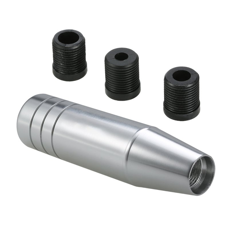 13cm Length Universal Aluminum Car Truck Racing Gear Shift Knob Stick with 3 Adapter - Image 1