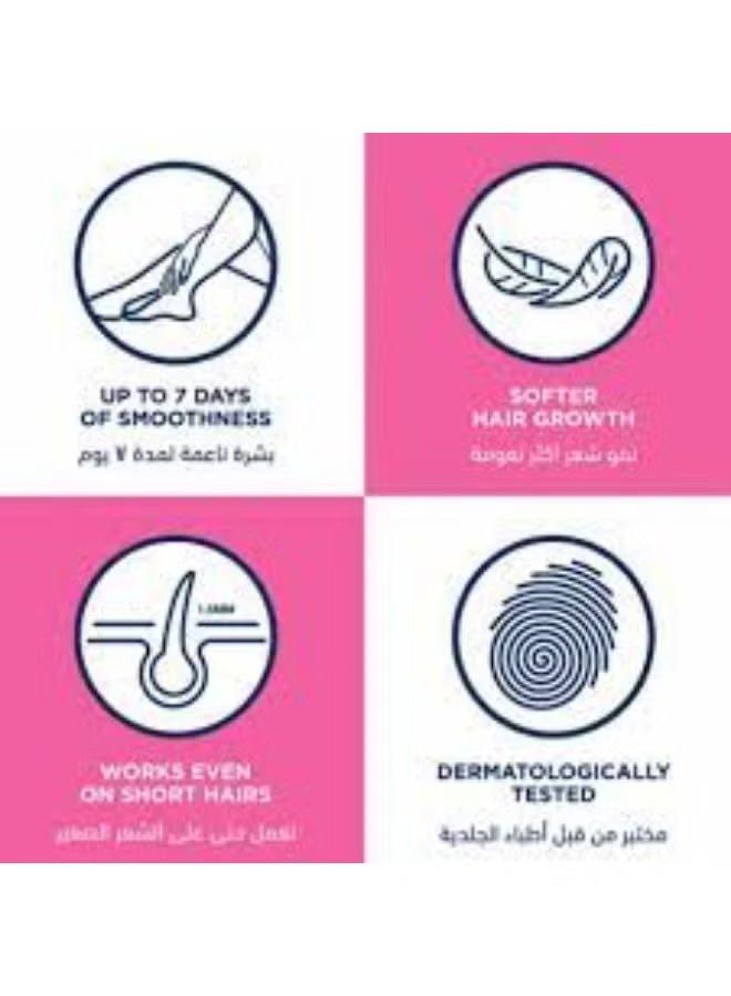 شرائح شمع فيت لإزالة الشعر للوجه والجسم للبشرة الحساسة + إزالة الشعر من فيت للبشرة الحساسة في منطقة البكيني والإبط - Image 5