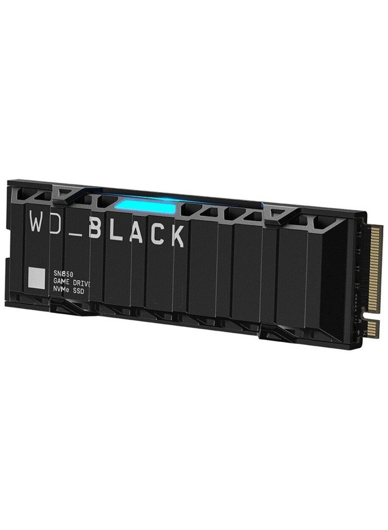 دبليو دي WD_BLACK SN850 + وحدة تبريد لجهاز PS5 WRSN محرك أقراص مزود بذاكرة مصنوعة من مكونات صلبة سعة 2 تيرابايت، M.2 2280 داخلي، Gen4 PCIe، ما يصل إلى 7,000، WDBBKW0020BBK-WRSN - Image 4