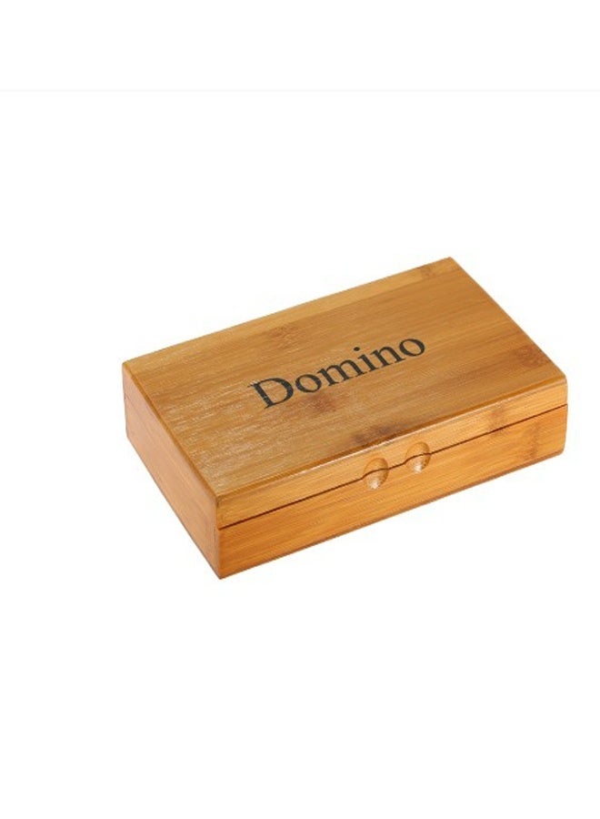ATM Double-Six Dominoes Game Set with Wooden Storage Case – 28-Piece Classic Game - Image 4