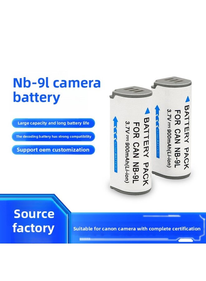 NB-9L Camera Battery For Canon IXUS500HS 510 IXUS1000 1100 N2 NB9L Battery-Standard Capacity:900mAh - Image 1