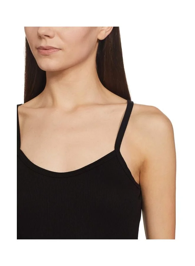 Jockey black Jockey Women Strappy Neck Slub Thermal Vest for Women | Best Price UAE