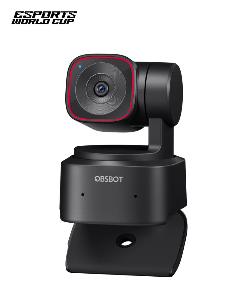 OBSBOT Tiny 2 Lite 4K Webcam for PC, AI Tracking PTZ Streaming Camera with 1/2" Sensor, Gesture Control, 60 FPS, HDR, Microphones, Web Camera for Desktop Computer, Laptop, Meeting, Video Calls, etc. - Image 2