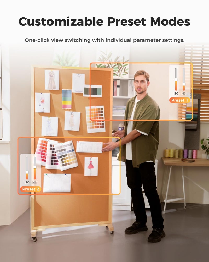 OBSBOT Tiny 2 Lite 4K Webcam for PC, AI Tracking PTZ Streaming Camera with 1/2" Sensor, Gesture Control, 60 FPS, HDR, Microphones, Web Camera for Desktop Computer, Laptop, Meeting, Video Calls, etc. - Image 5