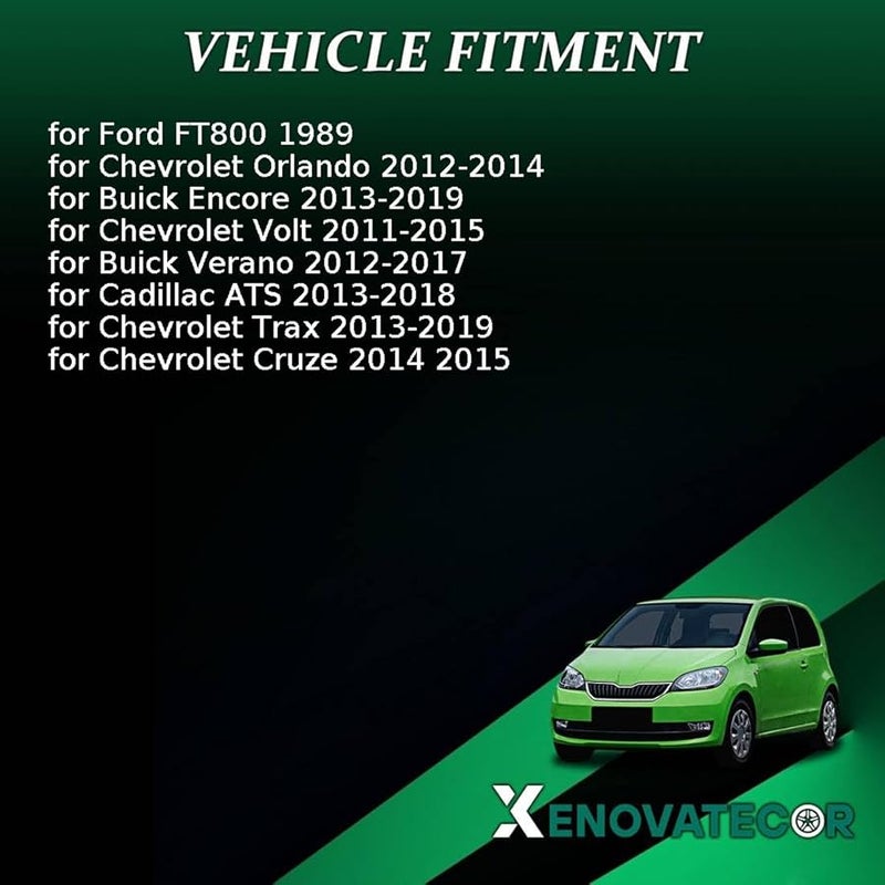 وسادة الفرامل الأمامية مجموعة لكاديلاك ATS بويك إنكور فيرانو شيفروليه كروز أورلاندو 2012 2019 - Image 4