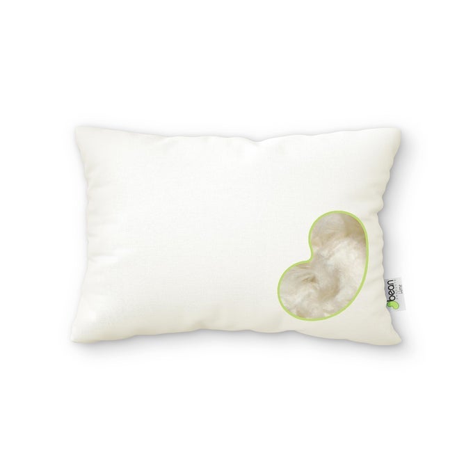 KAPOK PILLOW 14 X 20 JAPANESE SIZED ORGANIC COTTON VEGAN PREMIUM QUALITY MADE IN USA ORGANIC FABRIC FILL PLUS ONE ORGANIC NATURAL PILLOWCASE