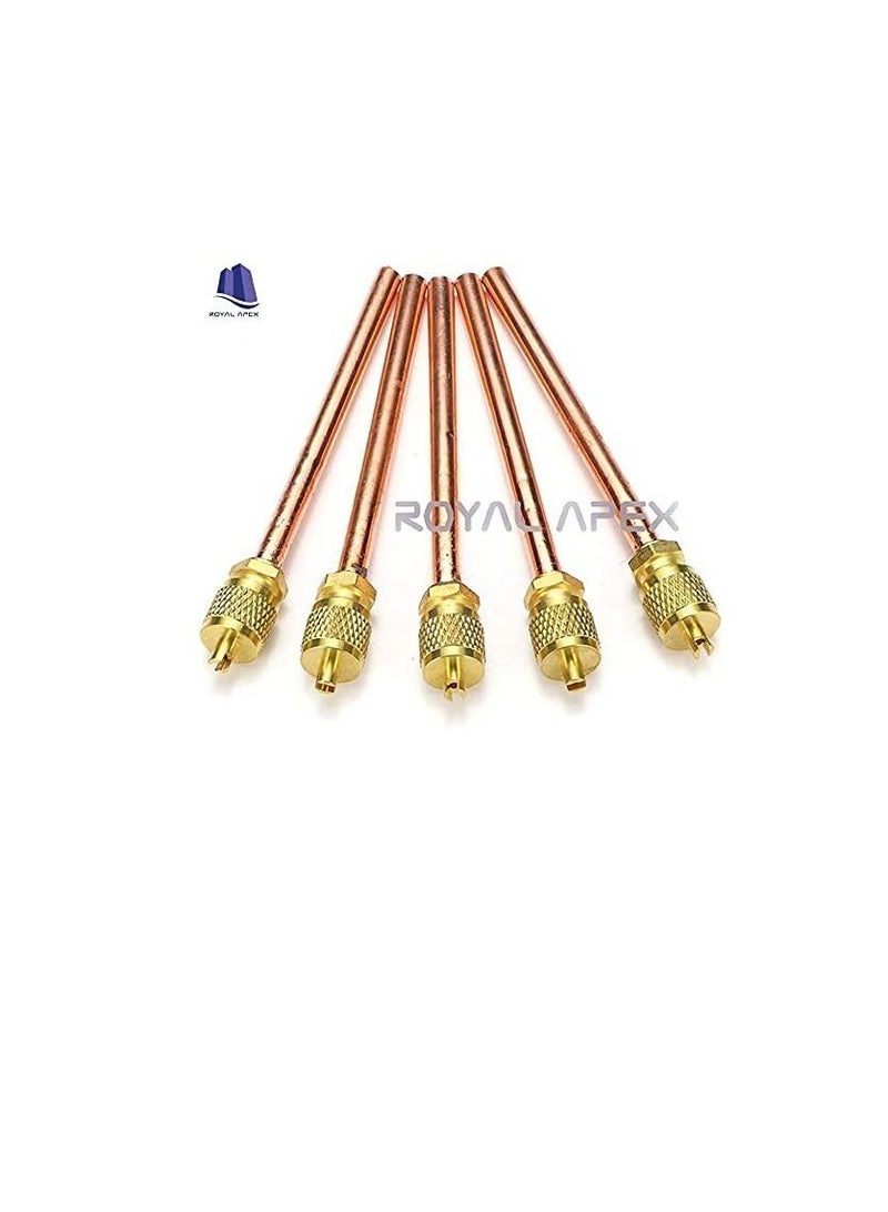 Generic Air Conditioners Coolers Charging Valve 1/4 Pack of 50  - Image 3