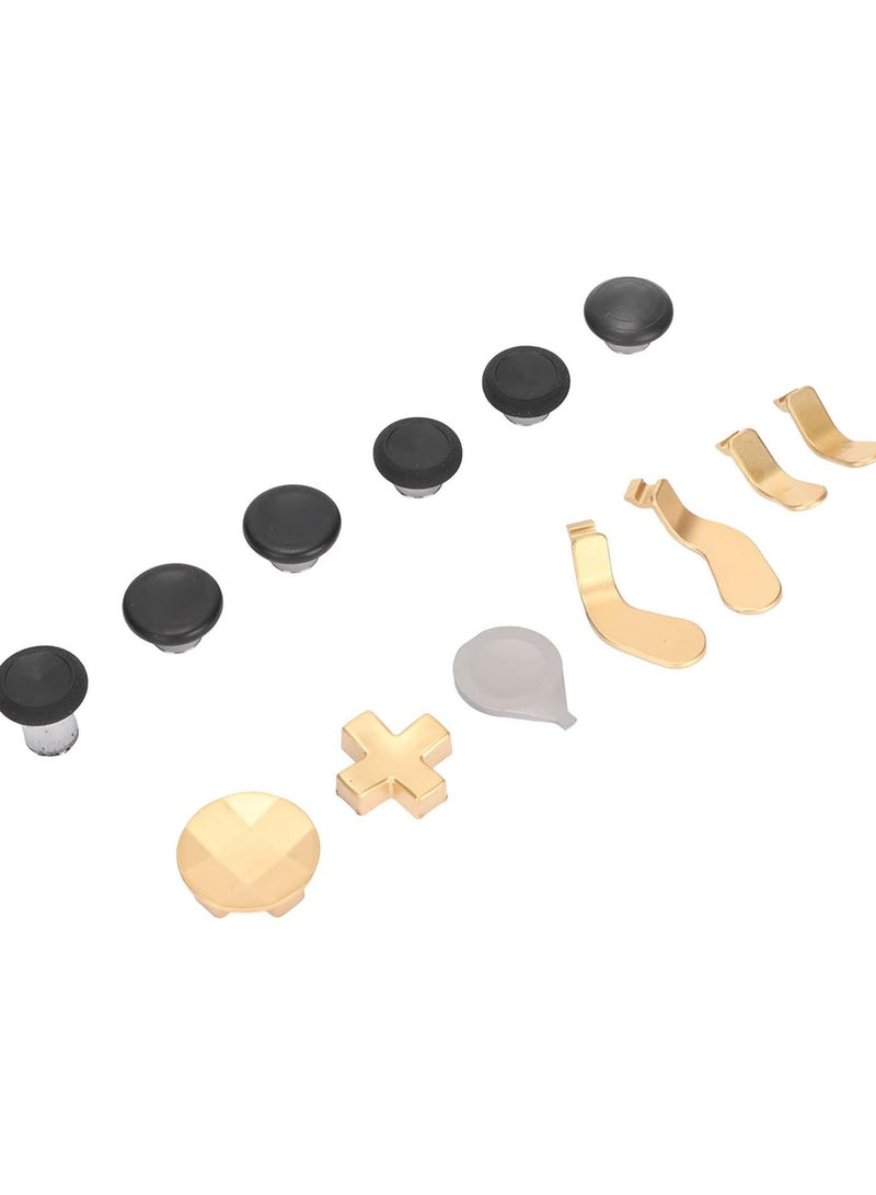 GGOOT Game Controller Swap Joystick, Replacement 13 in 1 Paddles D Pads Parts Stylish Textured Grips for Game Console - Image 1