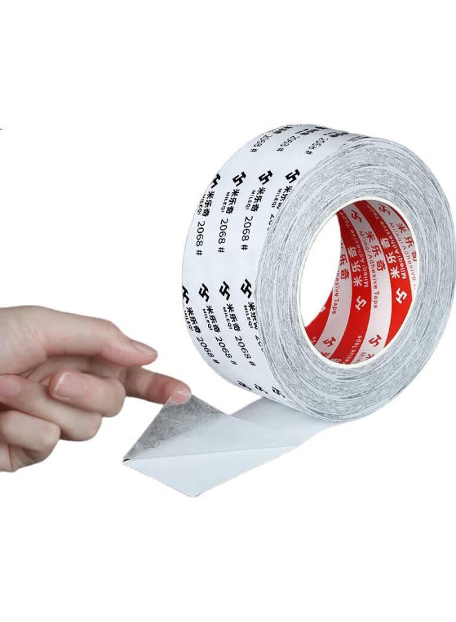 Miloch Milaiqi Strong Adhesive Invisible Double-Sided Tape For Stationery, Crafts, Home Use, High Adhesion, Sticks Firmly, Not Easy To Fall Off, 30Mm Wide, 50 Meters Long [1 Roll] - Image 3