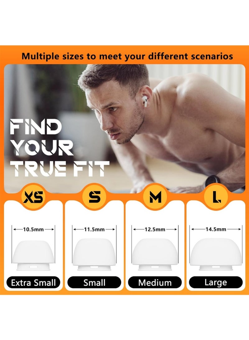 إكس ليفيل 4 أزواج استبدال نصائح الأذن لـ AirPods Pro الجيل الثاني / الأول - Image 2