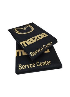 mazda Car Seat Cover, Universal Car Seat Dust Dirt Protection Cover, Extra Protection For Your Seat 2 pcs Set  - Image 1