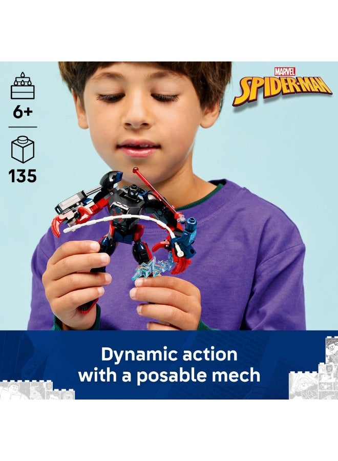 ليغو Marvel آلي مايلز مورالز بمواجهة الرجل العنكبوت 2099، لعبة البطل الخارق للأطفال بعمر ٦ سنوات وأكثر (١٣٥ قطعة) 76337 - Image 3