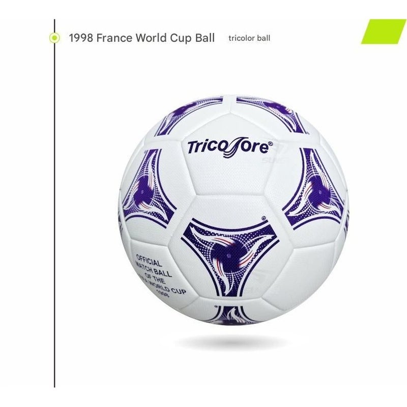 TRICONE Three-Color Ball - The Ball From The 1998 World Cup In France - Image 2
