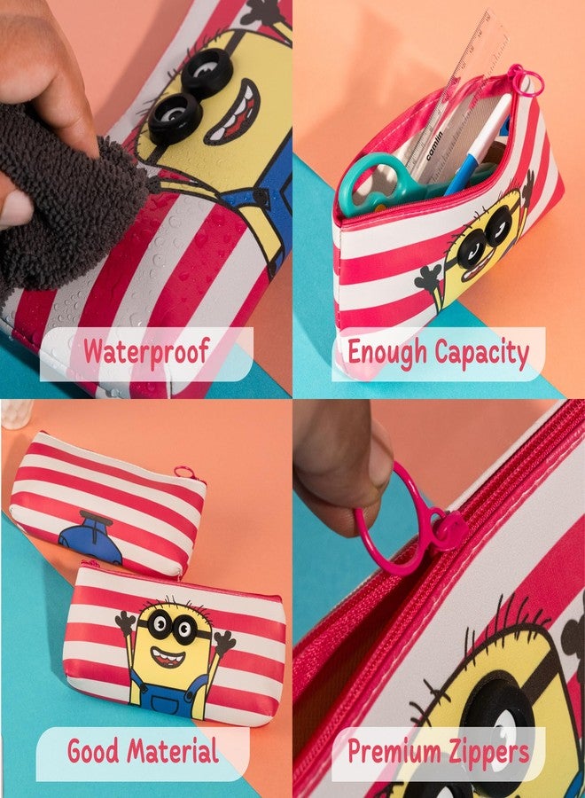FINEMOE Set of 6 Party Return Gifts for Birthday - 3D Pencil Case & Pen Holder for Kids - Soft & Waterproof Pencil Pouch with Multiple Designs, Cute Stationary Bulk Return Gift for Girls & Boys 3-12 - Image 4
