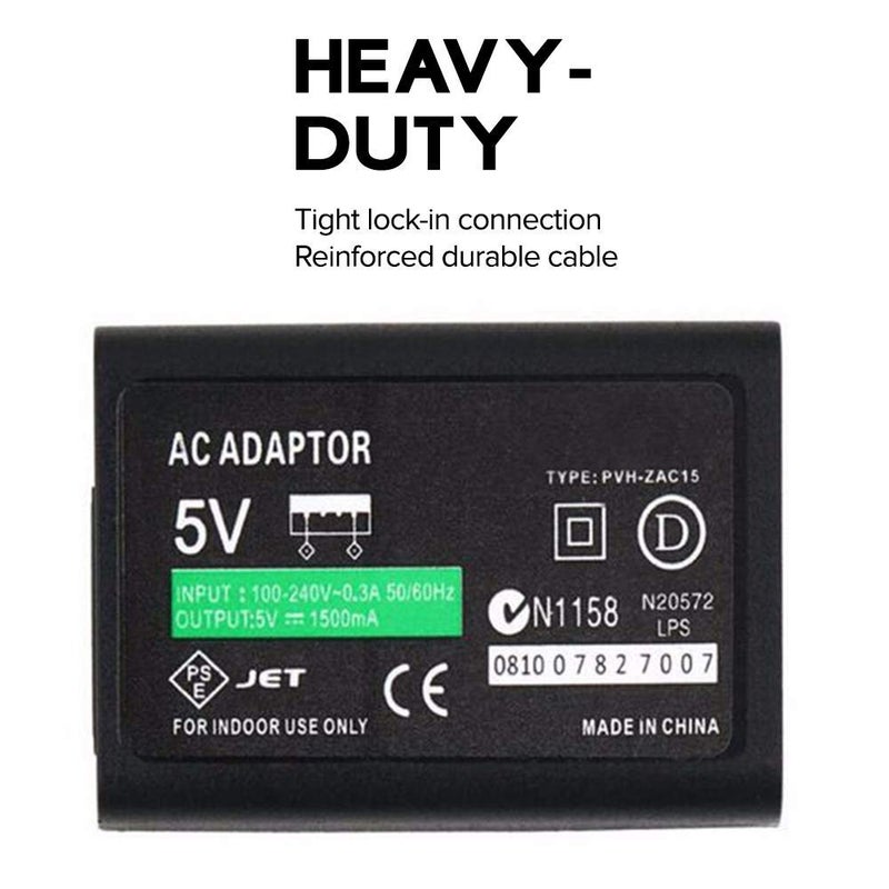 Wiresmith AC Power Adapter Charger and Data Sync Cable for Sony PS Vita 1000 - Image 4