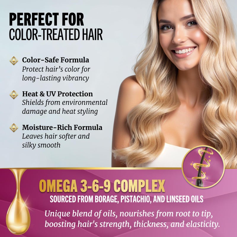Jenoris Pistachio Conditioner & Hair Mask – For Dry, Damaged Hair, Enriched with Pistachio Oil & Vitamin E, Paraben & SLS Free, Deep Hydration & Repair, Salon-Quality Treatment - Image 5