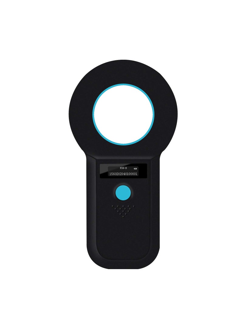 Smoostart Smoostart Pet Microchip Scanner, Read ISO11784/85/FDX-B/EMID Format Microchip, Data Storage Microchip Reader for Animal/Pet/Dog/Cat/Pig (Black)  - Image 1