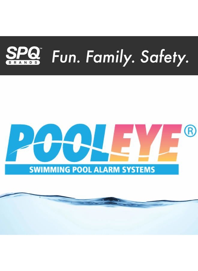 PoolEye جهاز إنذار مسبح قابل للتثبيت مع تقنية استشعار حركة المياه متوافق مع المسابح الأرضية والبارزة، مطابق لمعايير ASTM، حماية مزدوجة، صفارات على جانب المسبح وفي المنزل - Image 3