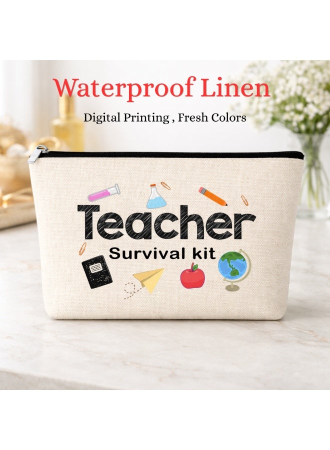 PRINTSHOP4ME Cosmetic bag gifts for Appreciation of Teachers on Teachers day Design 4 - Image 2